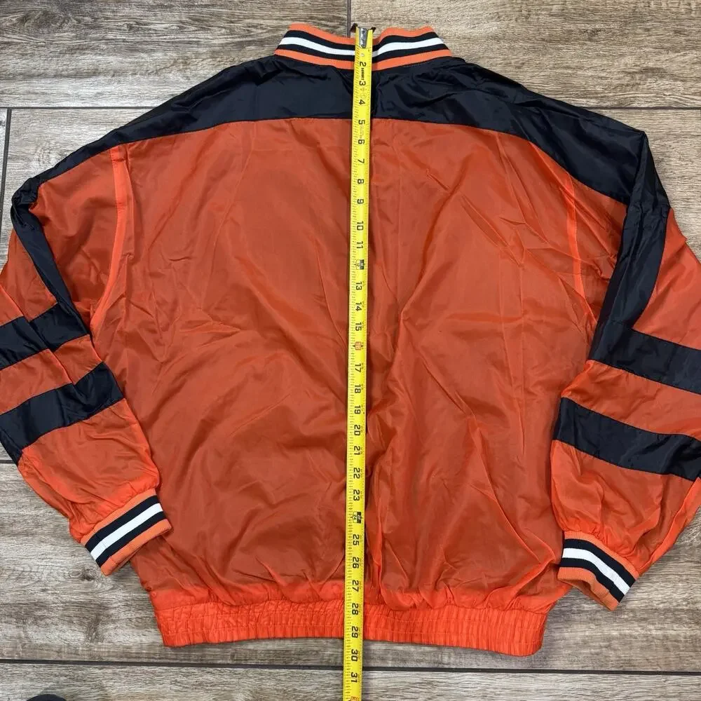 Pro Player Baltimore Orioles Reversible Jacket Vintage Windbreaker Large - Picture 13 of 16